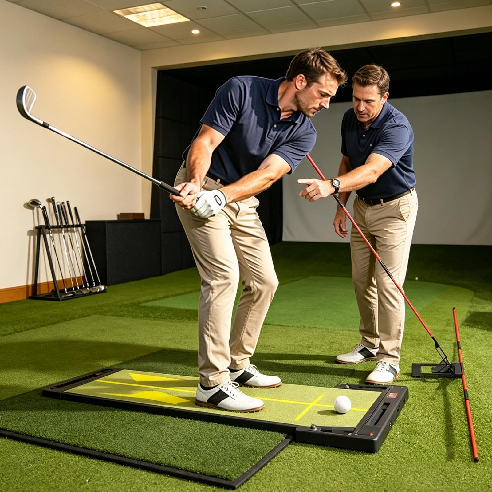 Golf Equipment Beginners - Alat Bantu Latihan Golf, Tongkat Latihan