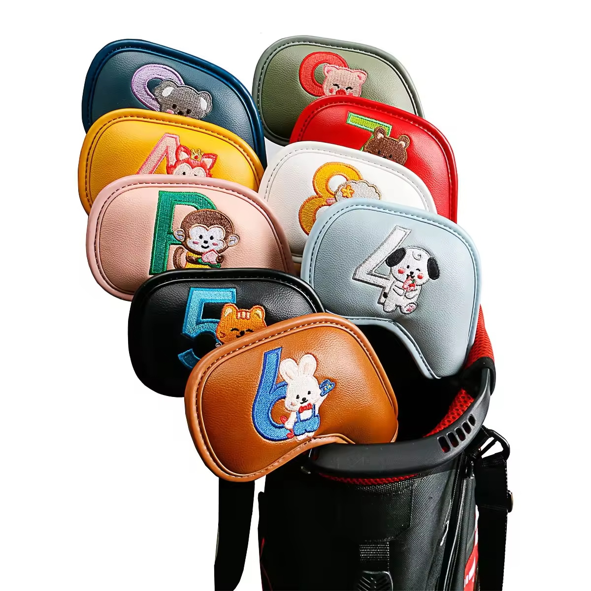Headcover Driver - 9 Buah Penutup Kepala Tongkat Golf