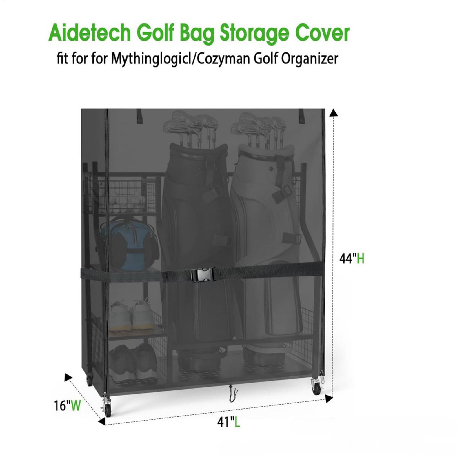 Penutup Tas Golf Anti Hujan Ox - Golf Equipment Garage Organizer ulasan dan harga