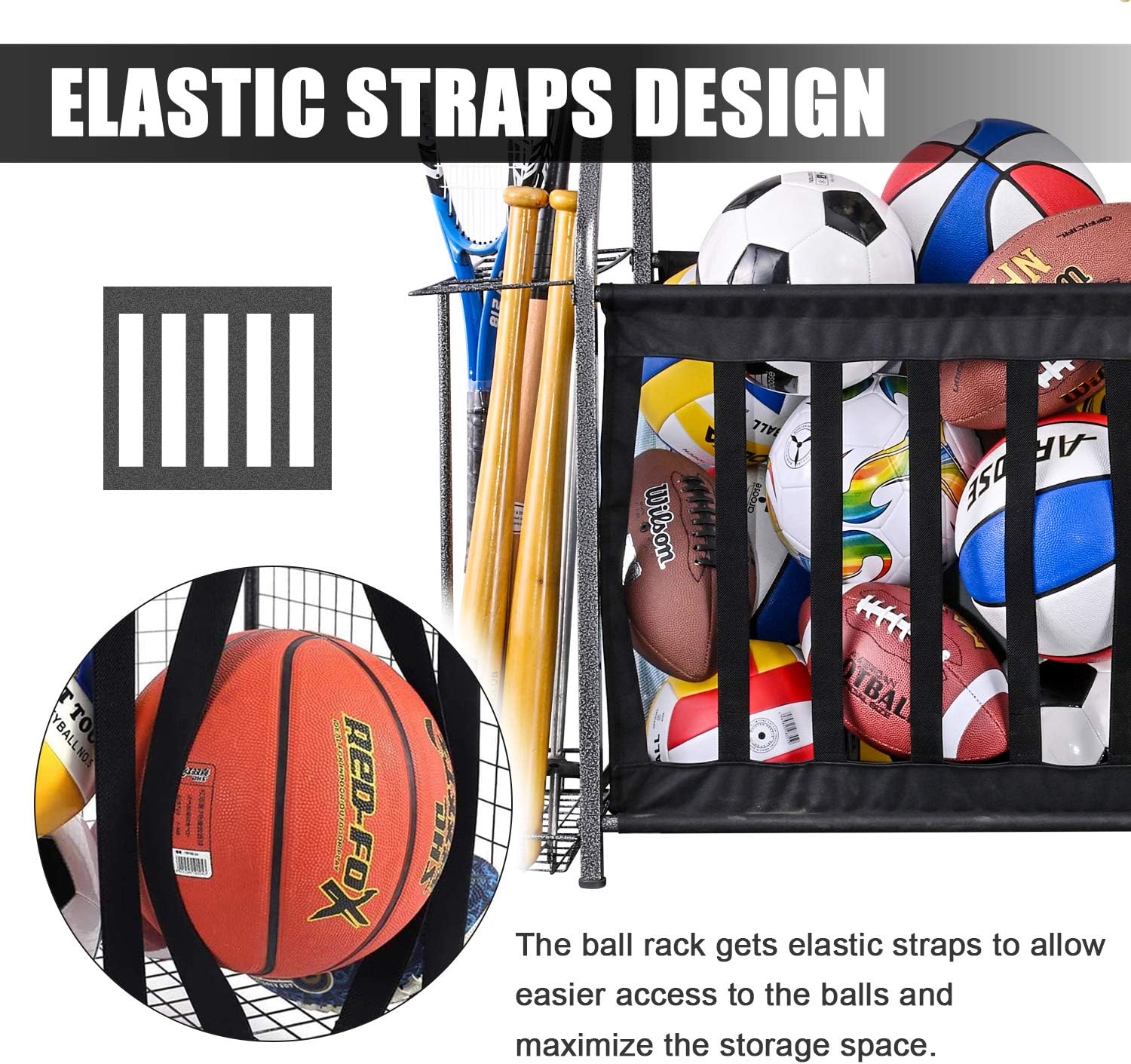 Rak Penyimpanan Peralatan Olah - Golf Equipment Garage Organizer ulasan dan harga