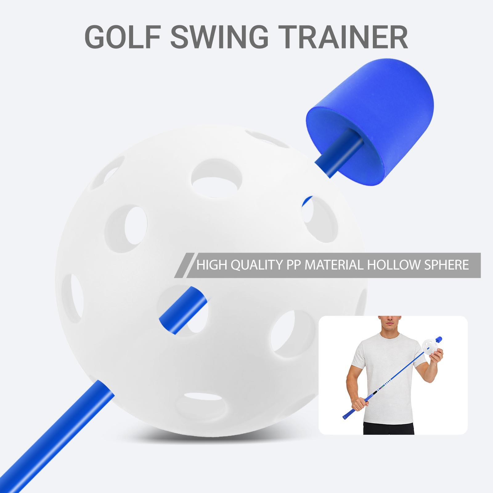 Pelatih Tongkat Ayunan Golf Lo - Golf Exercise Equipment ulasan dan harga