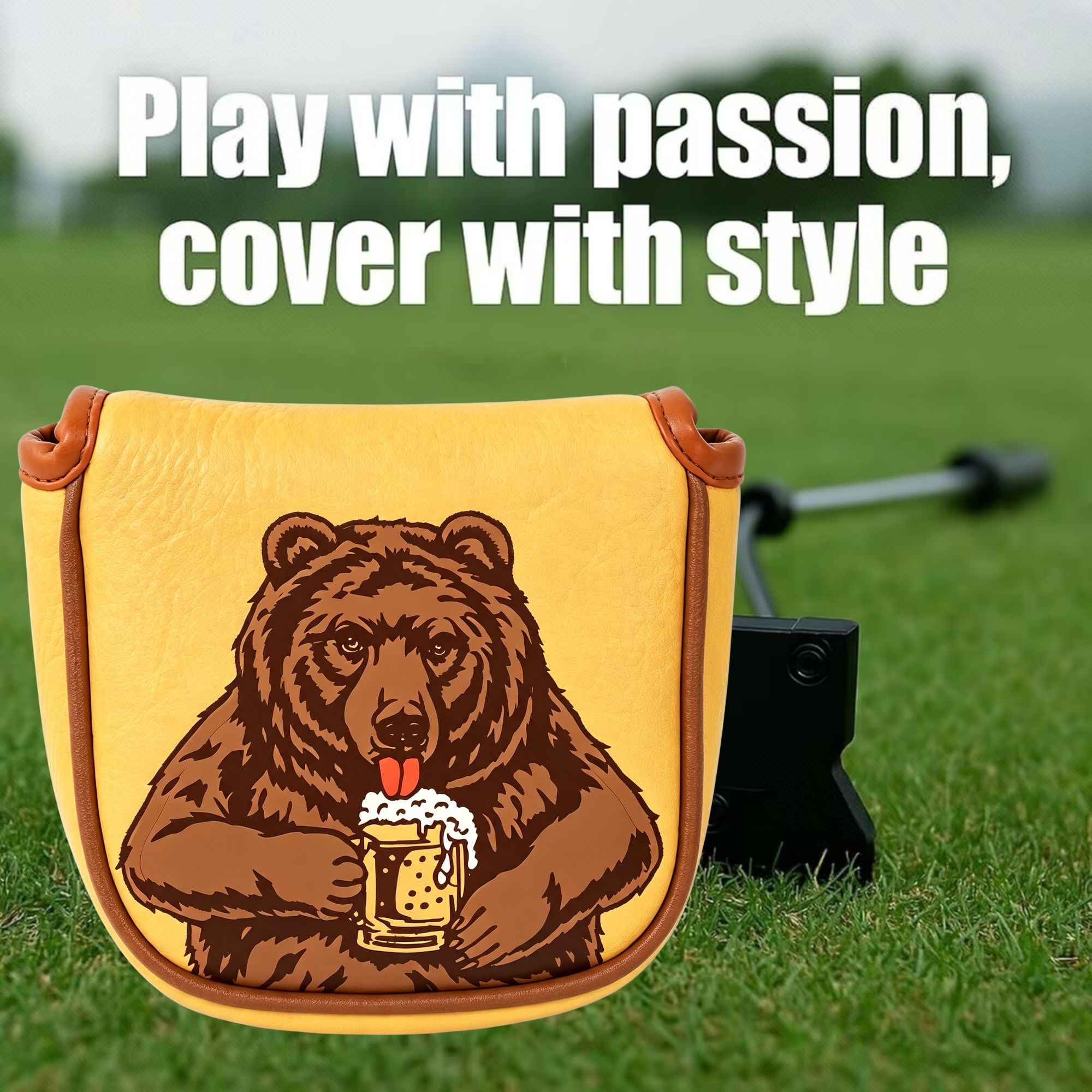 Penutup Kepala Putter Golf Bor - Headcover Driver ulasan dan harga