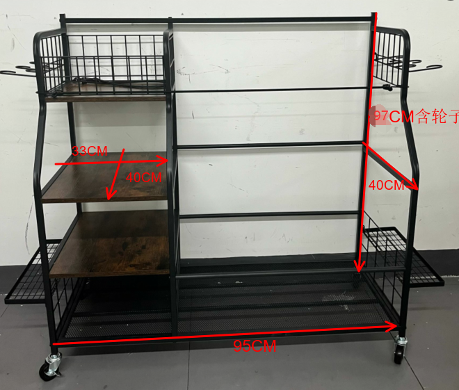Rak Penyimpanan Golf Beroda, O - Golf Equipment Garage Organizer ulasan dan harga