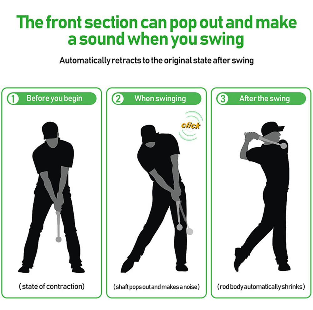 Pelatih Ayunan Golf Teleskopik - Golf Exercise Equipment ulasan dan harga