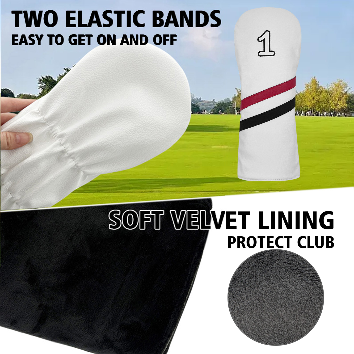 Klub Golf # 1 # 3 # 5 # Penutu - Golf Equipment Deals ulasan dan harga