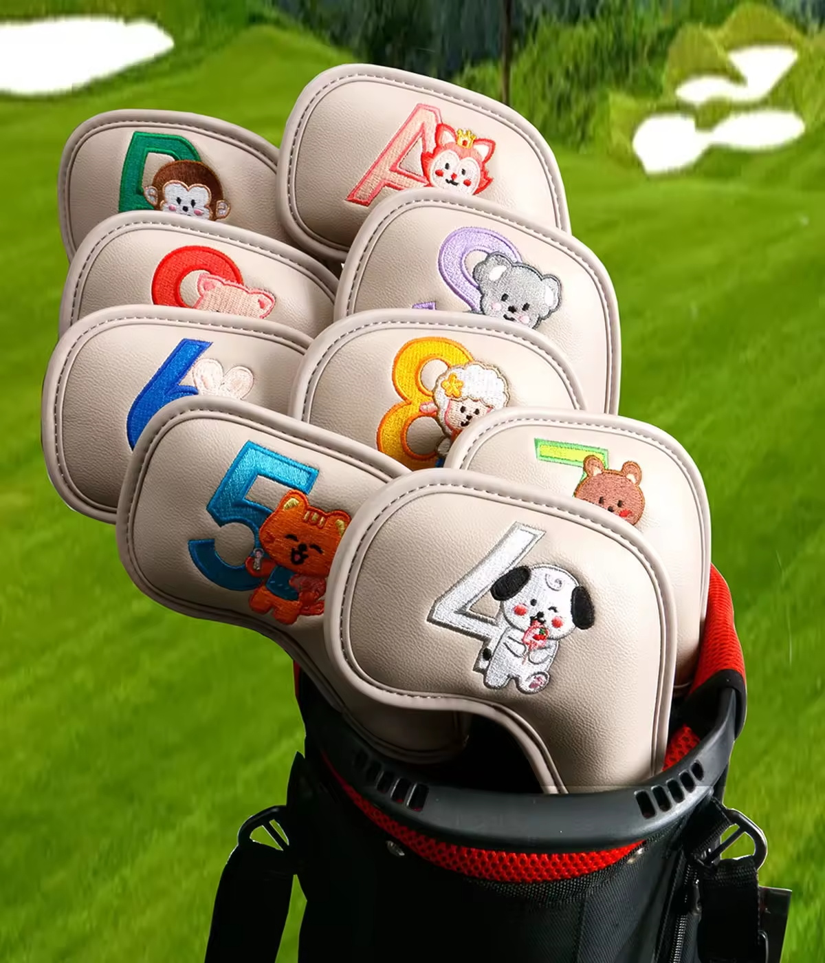 9 Buah Penutup Kepala Tongkat  - Headcover Driver ulasan dan harga