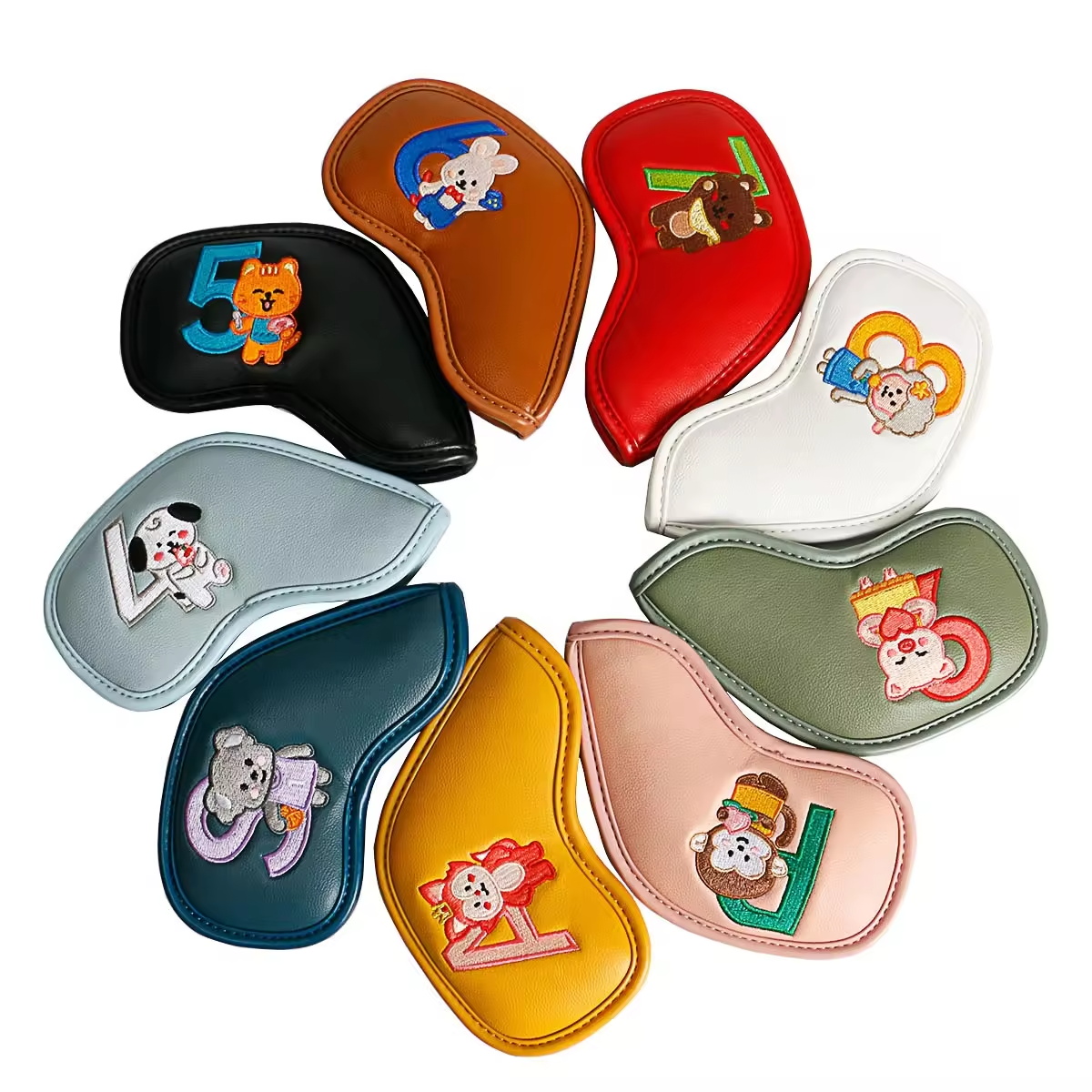 9 Buah Penutup Kepala Tongkat  - Headcover Driver ulasan dan harga