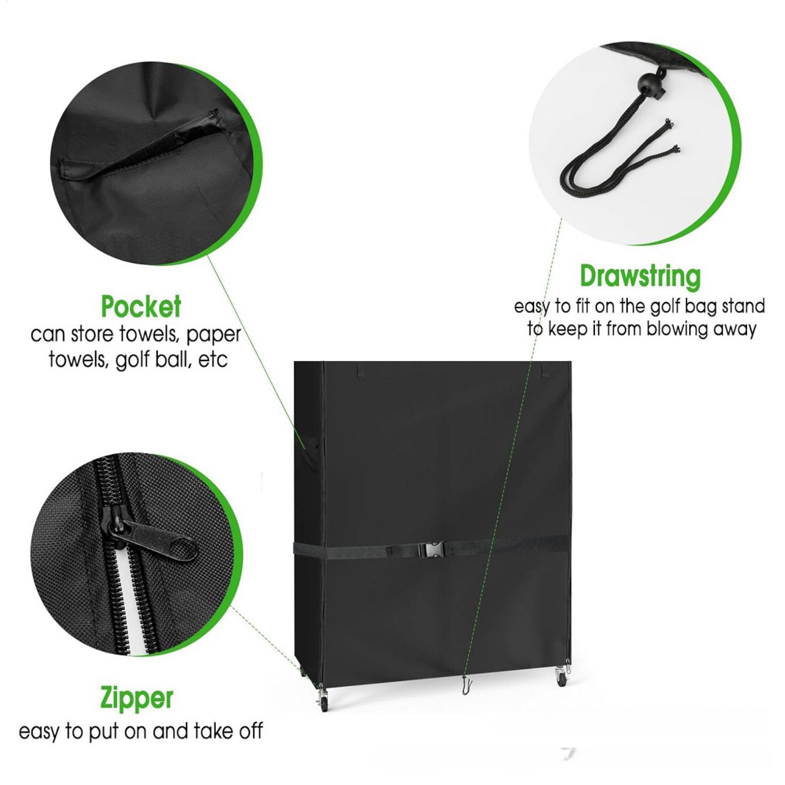 Penutup Tas Golf Oxford Tahan  - Golf Equipment Garage Organizer ulasan dan harga