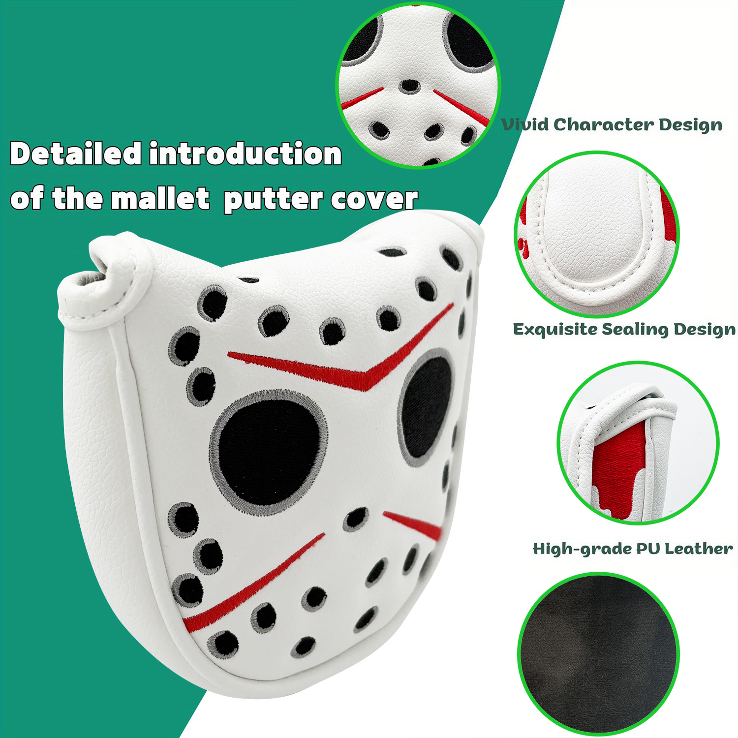 Sarung Putter Golf, Sarung Put - Headcover Driver ulasan dan harga