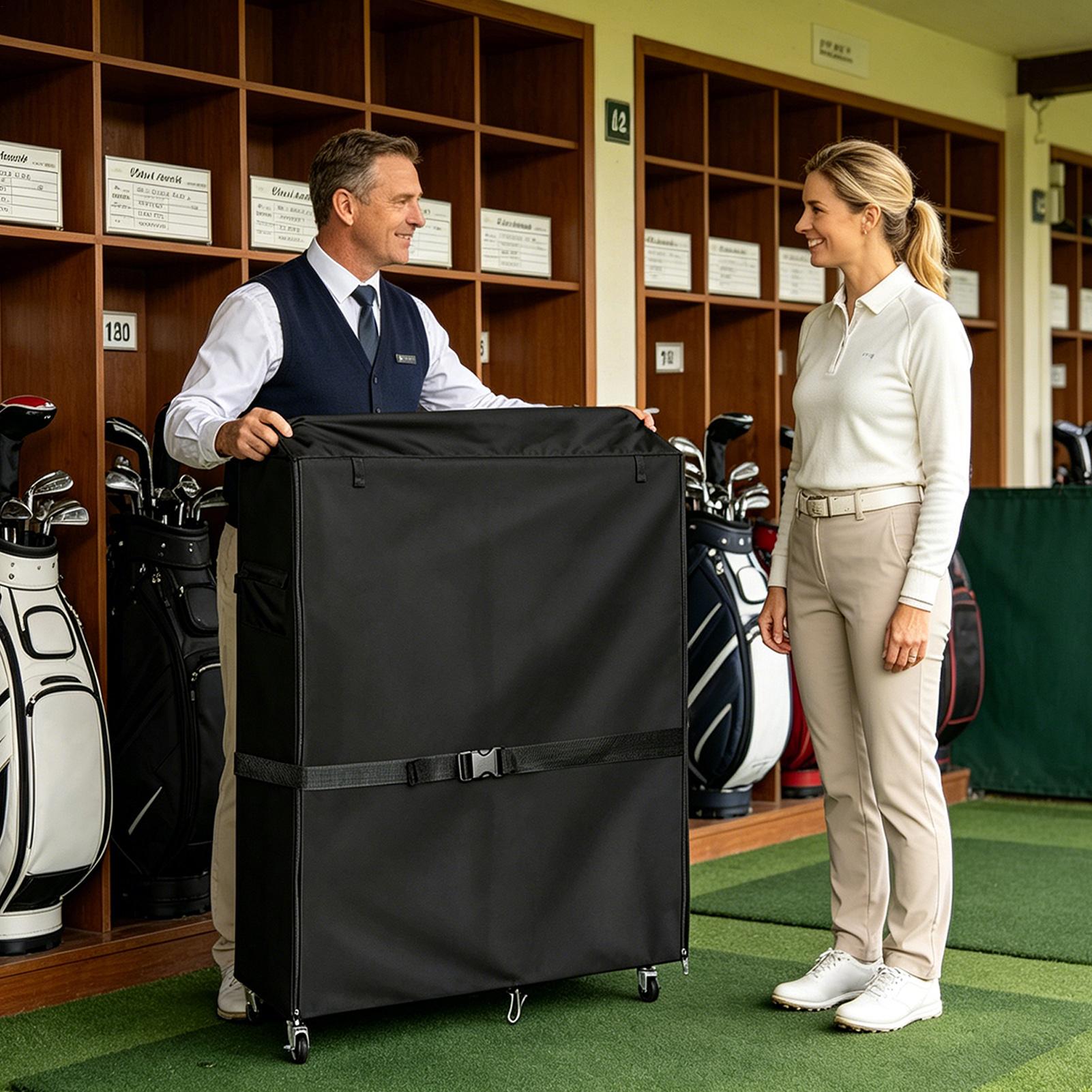 Penutup Tas Golf Oxford Garage - Golf Equipment Garage Organizer ulasan dan harga